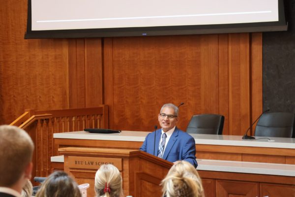 Carl Hernandez; former law professor at BYU’s J. Reuben Clark Law School and current Vice President of Belonging.